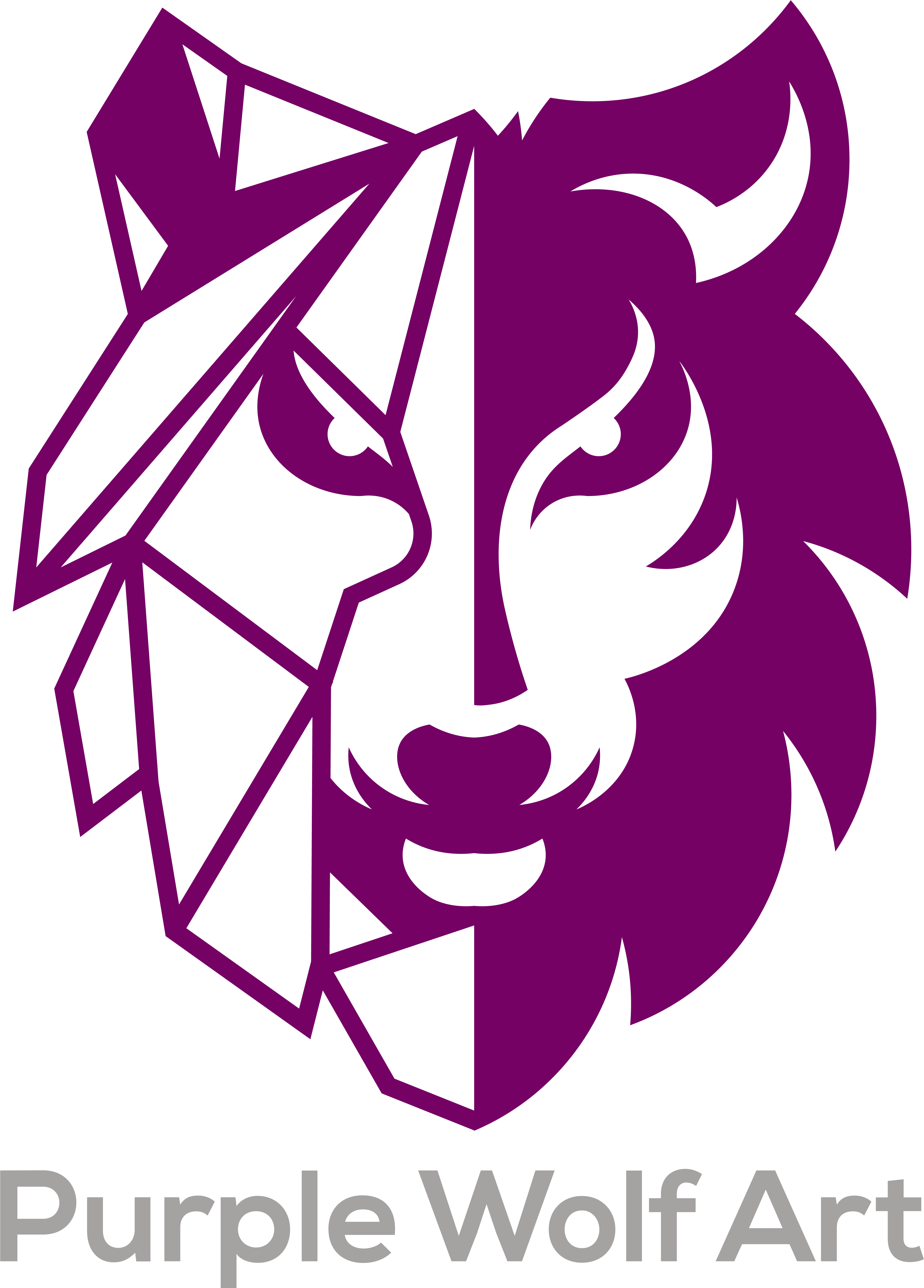 Purple Wolf Arts & Crafts - Purple Wolf Arts & Crafts (7083x7083)