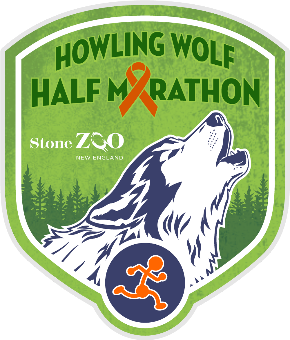 Racemenu 2017 Howling Wolf Half Marathon Rh Racemenu - Gray Wolf (1000x1173)