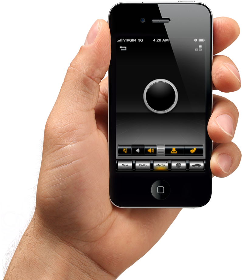 Rc Hand Phone Main - Hand Holding Iphone Mockup Free (1000x1000)