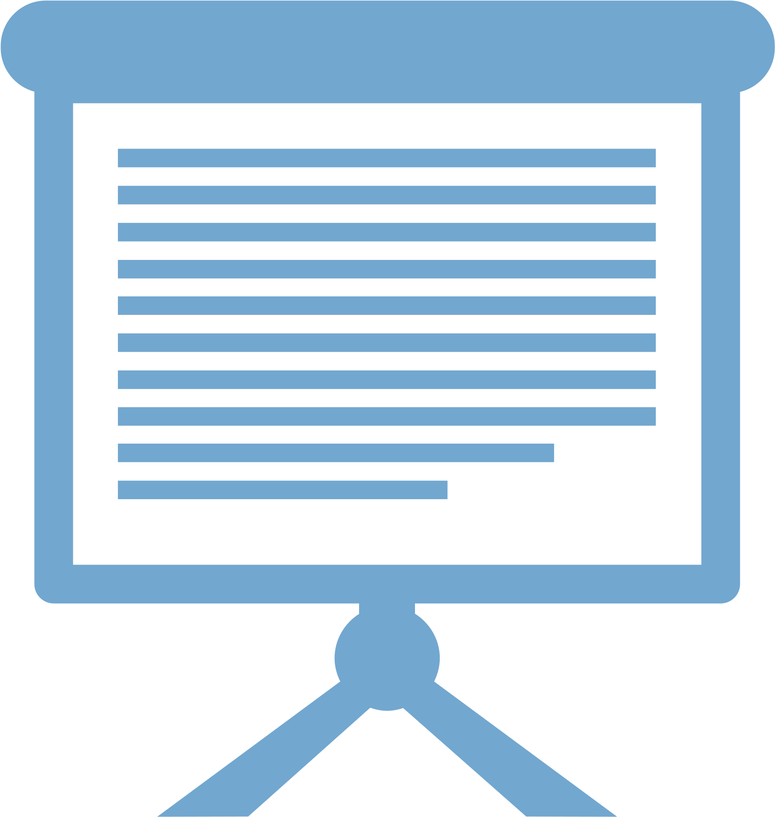 Presentation Png 26, Buy Clip Art - Presentation Icon Blue (2000x2000)