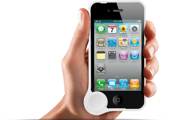 Iphone Wipecoi Case White - Whatsapp Mobile Hand Png (924x390)