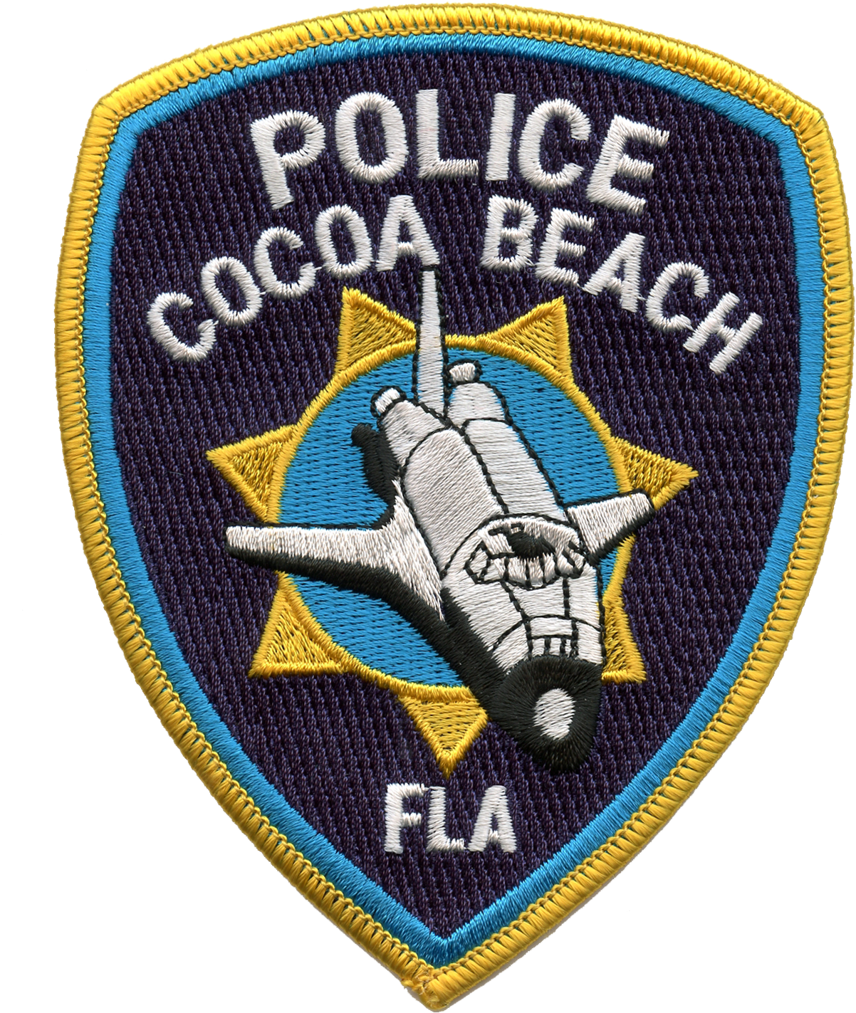Cocoa Beach Police Patch Badge (1324x1606)