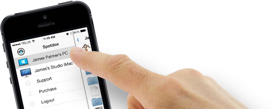 Hand-iphone - Iphone (1016x418)