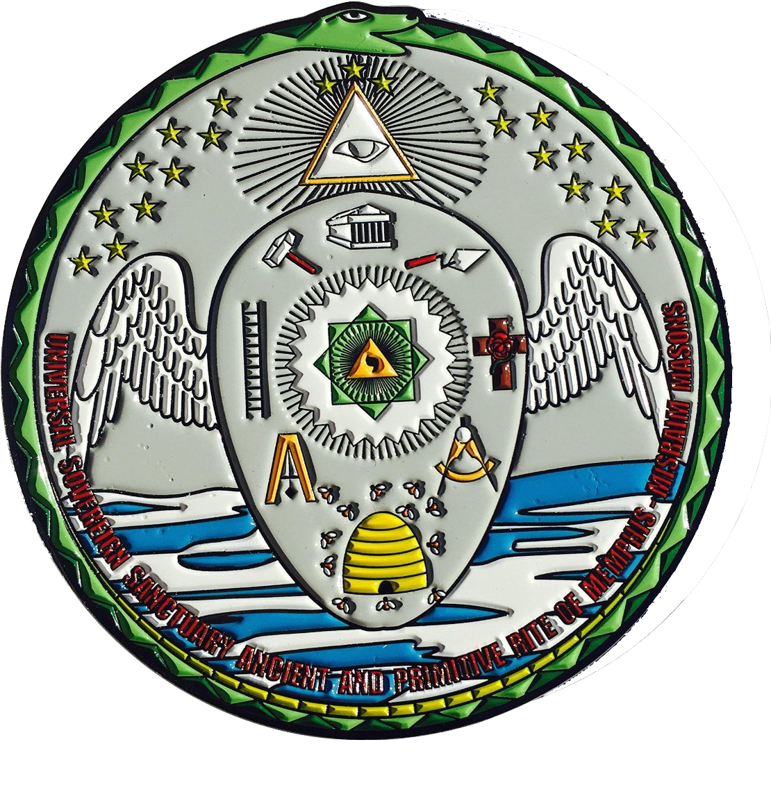 Masonic Universal Sovereign Sanctuary Ancient And Primitive - Ancient And Primitive Rite Of Memphis Misraim (1125x1500)