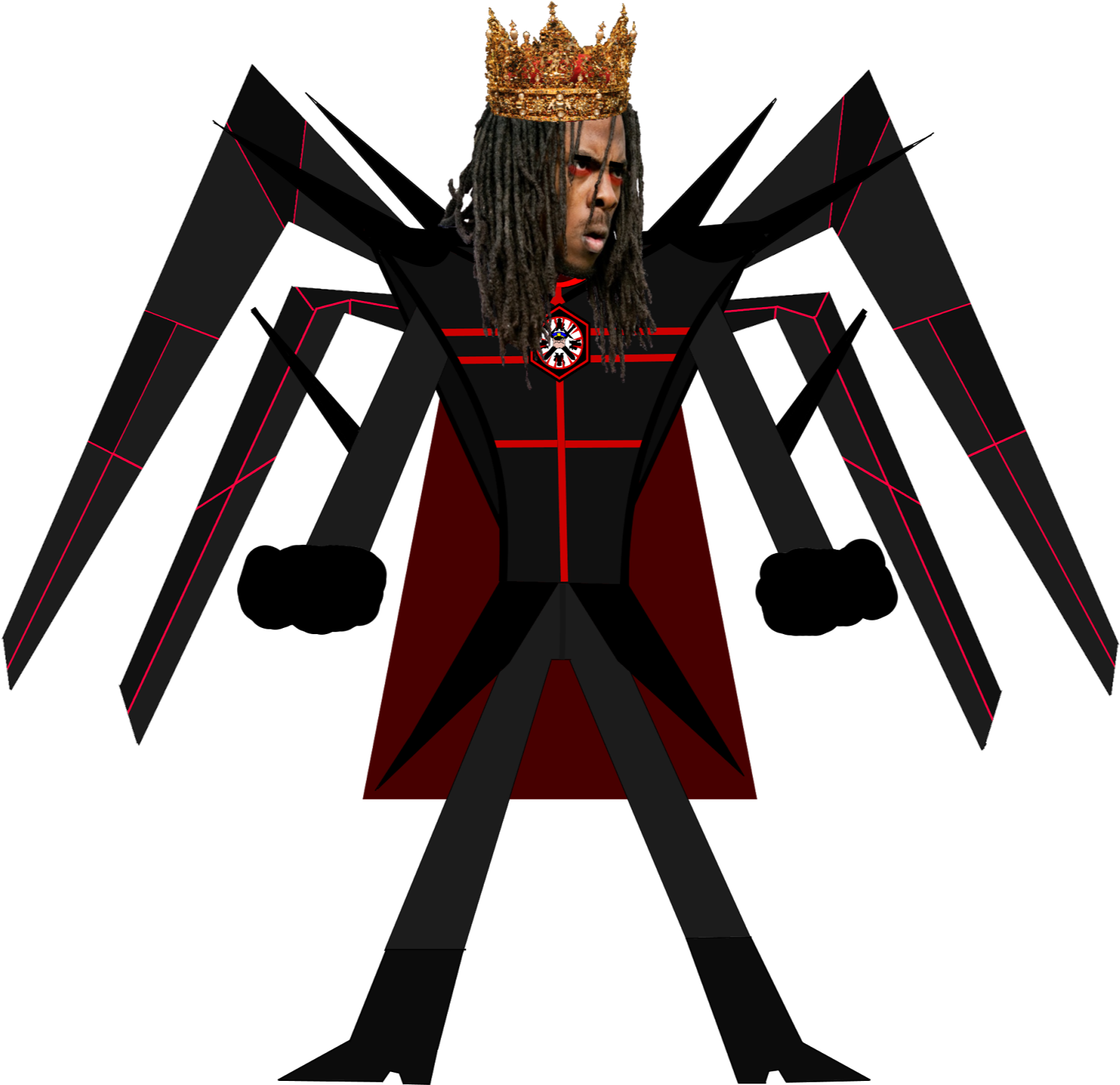 High Ruler Of Fictional Villains And Wings - High Ruler Of Fictional Villains And Wings (1726x1720)