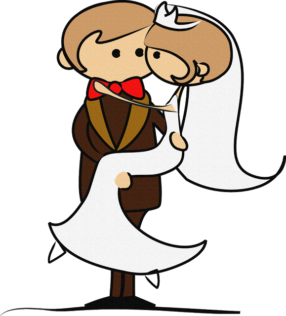 ○‿✿⁀ I Do ‿✿⁀○ - Noivinhos Vetor (579x640)