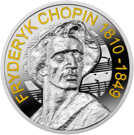 Silver Coin Mint Of Poland Frederick Chopin - Coin (500x494)