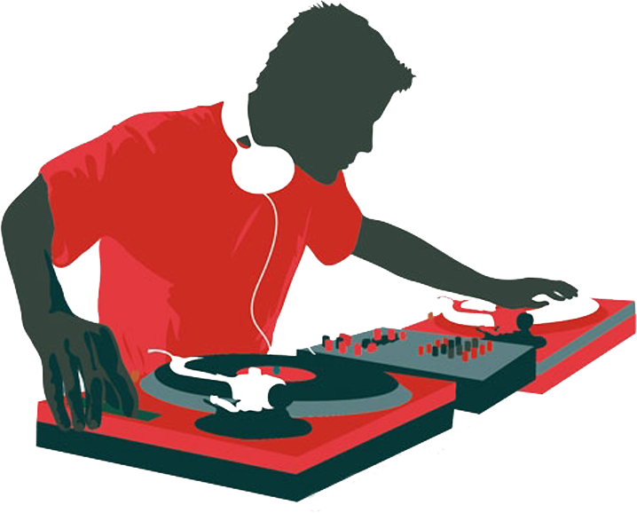 Share This Image - Musica Dj Png (718x578)