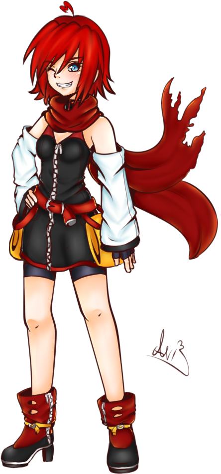Caribbeanmouse 268 54 Kingdom Hearts Oc - Kingdom Hearts Oc (700x1000)