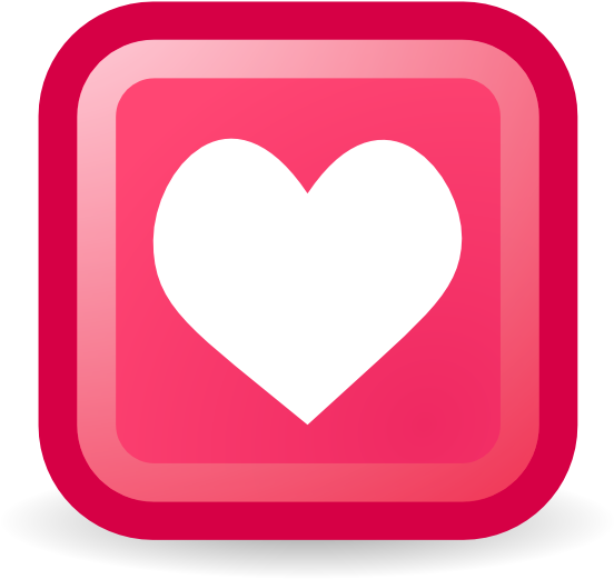 Cubikopp Smilies Heart Linkedin Marriage Equality Marriage - Heart In A Square Clipart (555x555)