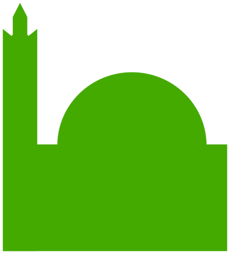Mosque - Pictogram For Mosque (453x500)