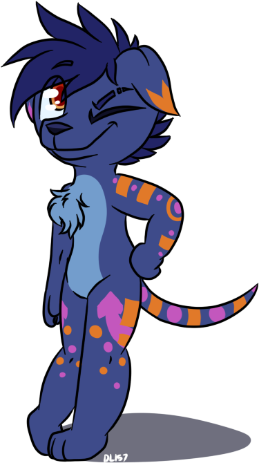 Disc-jockey Doggo By Diamondleopard157 - Cartoon (600x800)