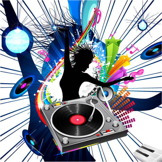 Music Poster Graphic Design Disc Jockey - Music (800x800)