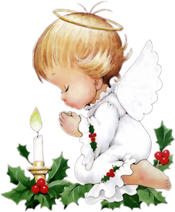 Ruth Morehead - Clipart Free Christmas Angels (572x692)