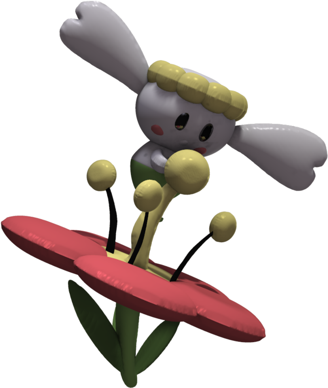 Flabebe Custom 3d Art By Primalmoron - Figurine (1032x774)