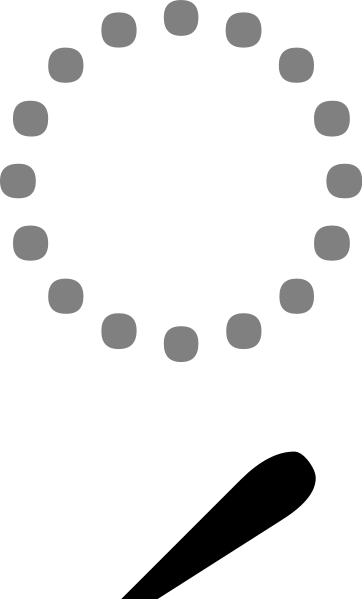 Acute Accent Below - Circle (362x599)