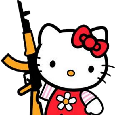 Haji Logic - Hello Kitty With Gun (400x400)