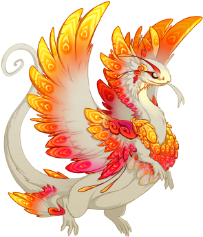 Spirit Ablaze Accent - Coolest Flight Rising Dragons (350x350)