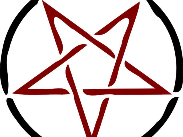 Pentagram Clipart - Pentagram (640x480)