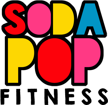 Logo Soda Pop Fitness Shape, Outline, Define, Accent - Soft Drink (400x391)