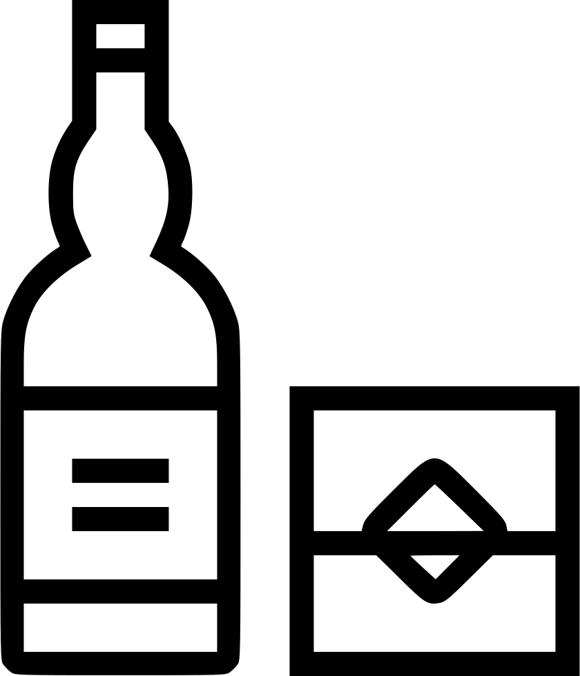 Drink Bottle Whiskey Comments - Scalable Vector Graphics (840x980)
