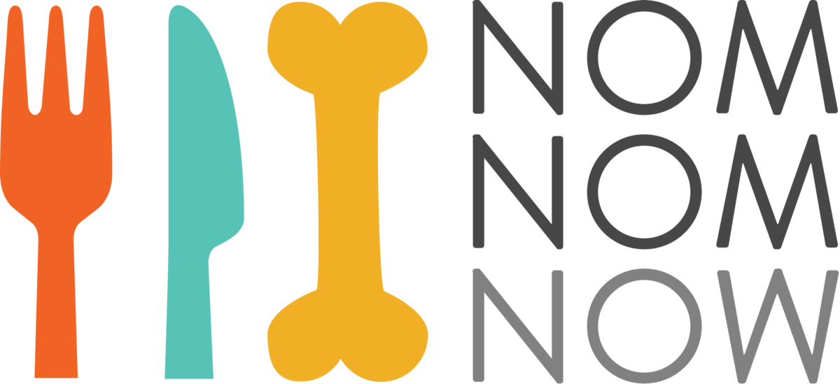 Real Dog Food - Nom Nom Now Logo Png (1200x549)