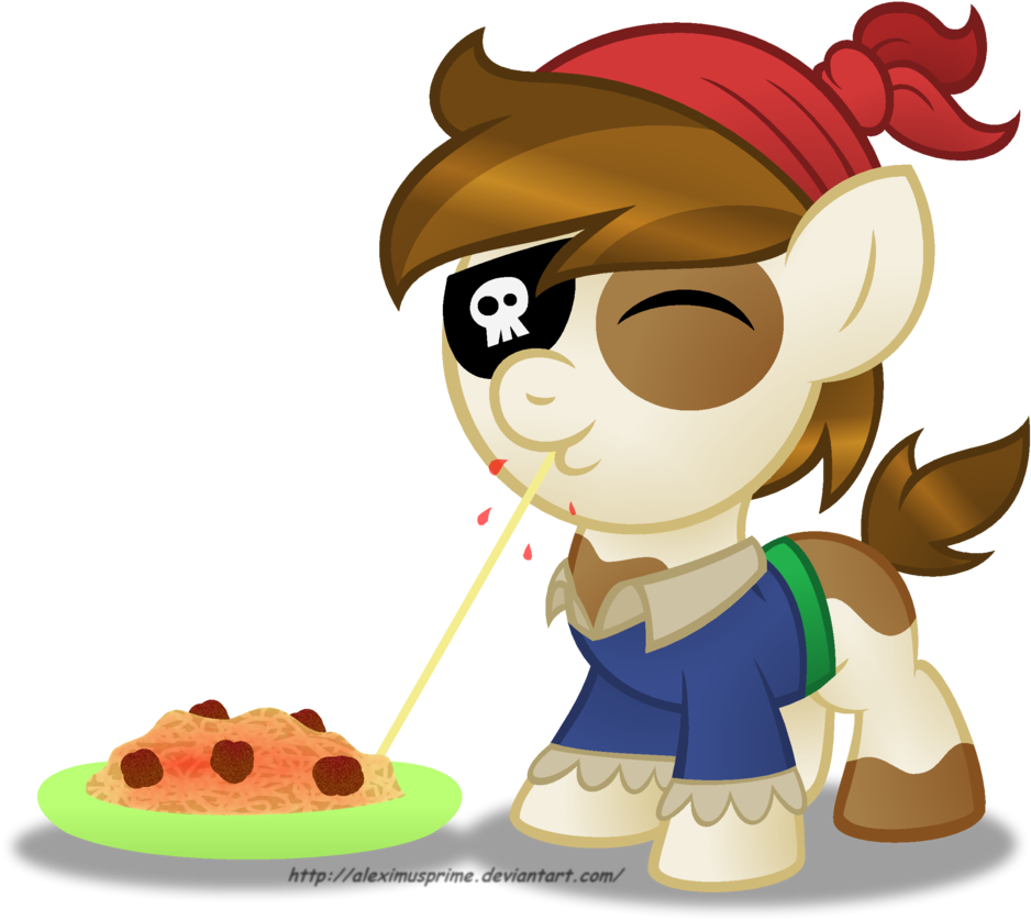 Aleximusprime, Meatballs, Pipsqueak, Pipsqueak Eating - Cartoon (1024x860)