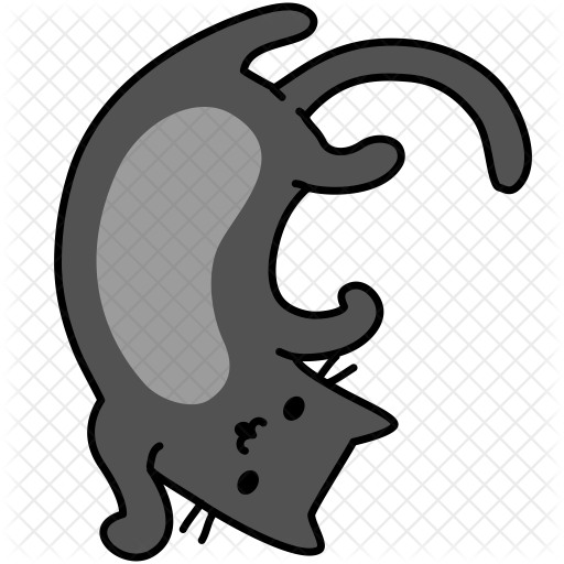 Cat Icon - Taekwondo Yin Yang (512x512)