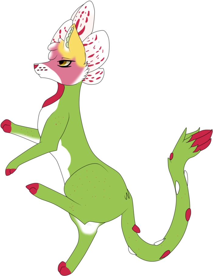 Dancing Flower By Grantsdemonicangel - Cartoon (792x1008)