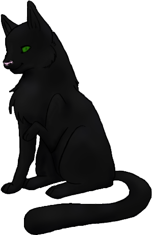 Warrior Cats Thunderclan Cats - Warriors Hollyleaf Png (350x480)