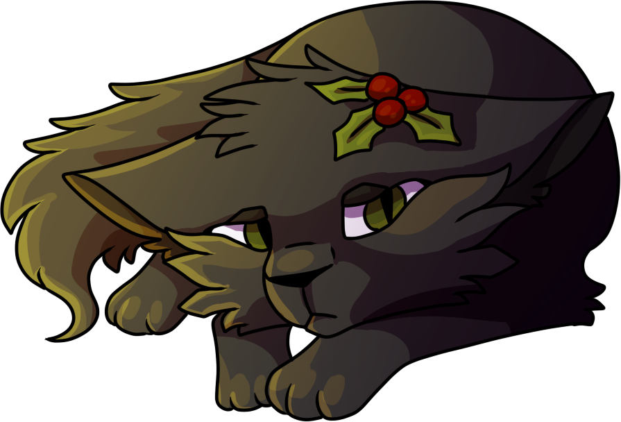 Sad Hollyleaf By Lovenovels - Cartoon (895x608)