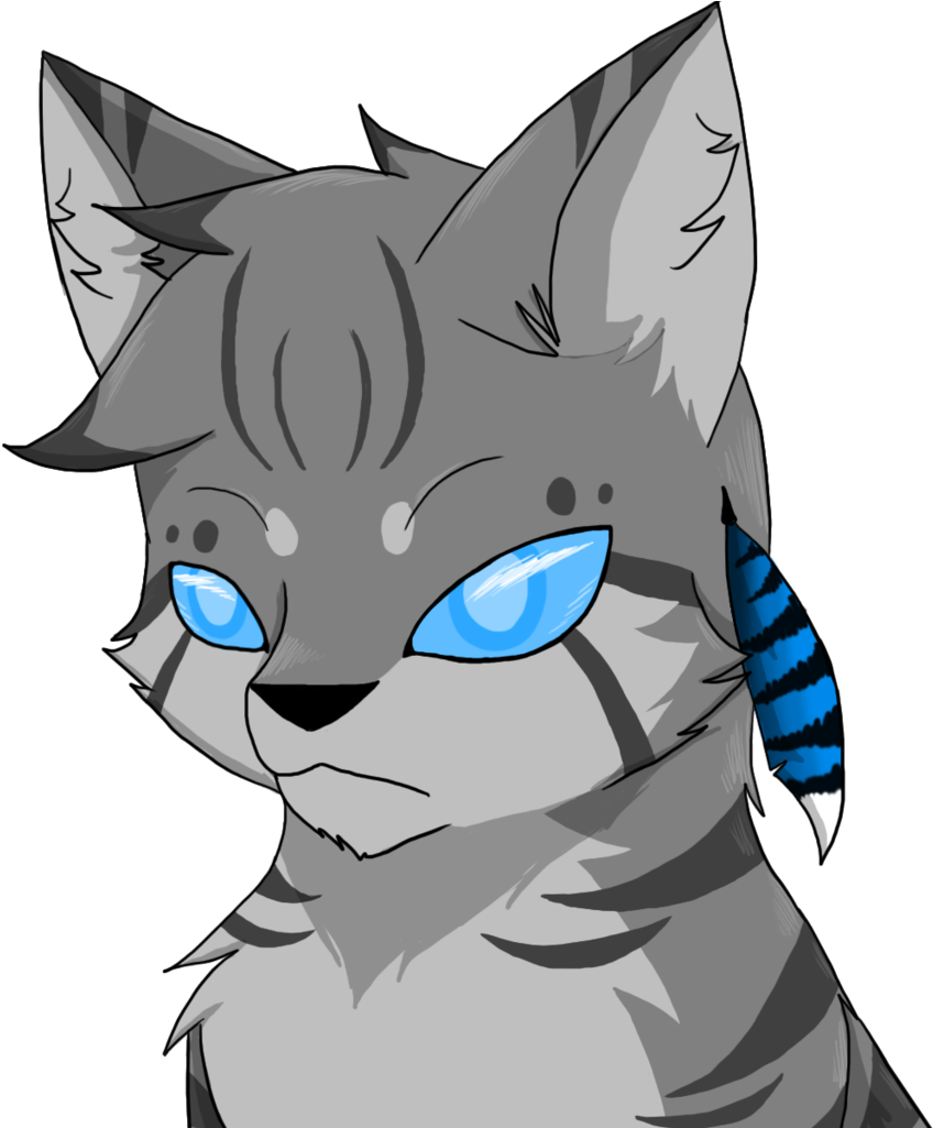 How To Draw Warrior Cats Anime For Kids - Warrior Cats Jay Feather (1024x1024)