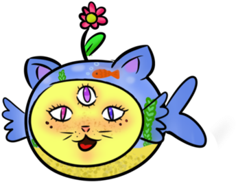 Catfish Bowl By Petervourdachas - Smiley (894x894)