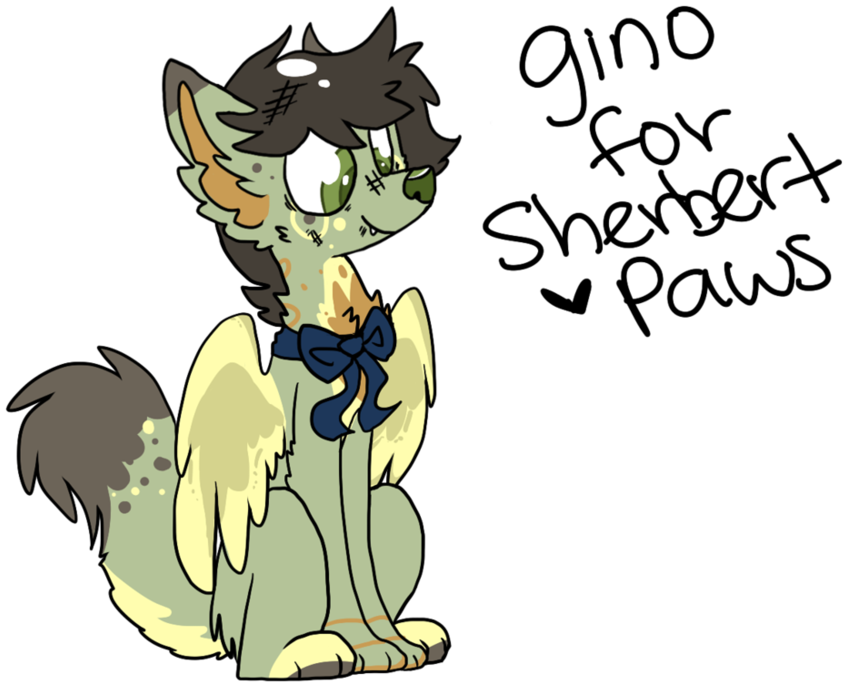 Gino For Sherbert Paws By Rye Whiskey - Cartoon (931x859)