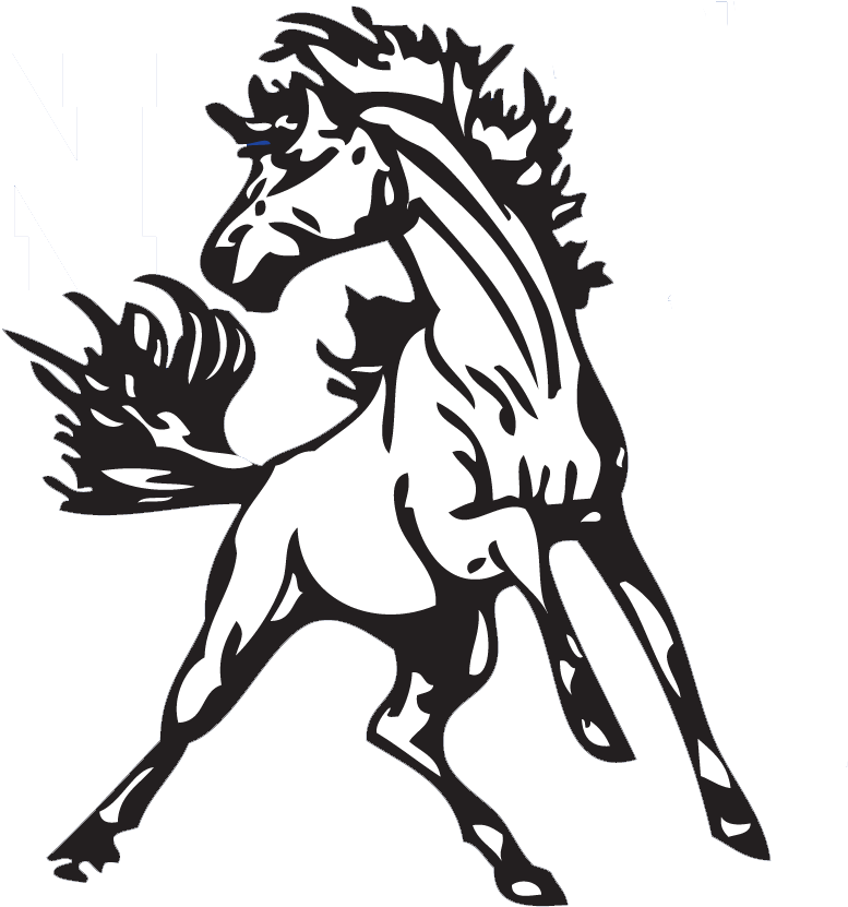 Allen East Mustangs - North Moore High School (806x830)