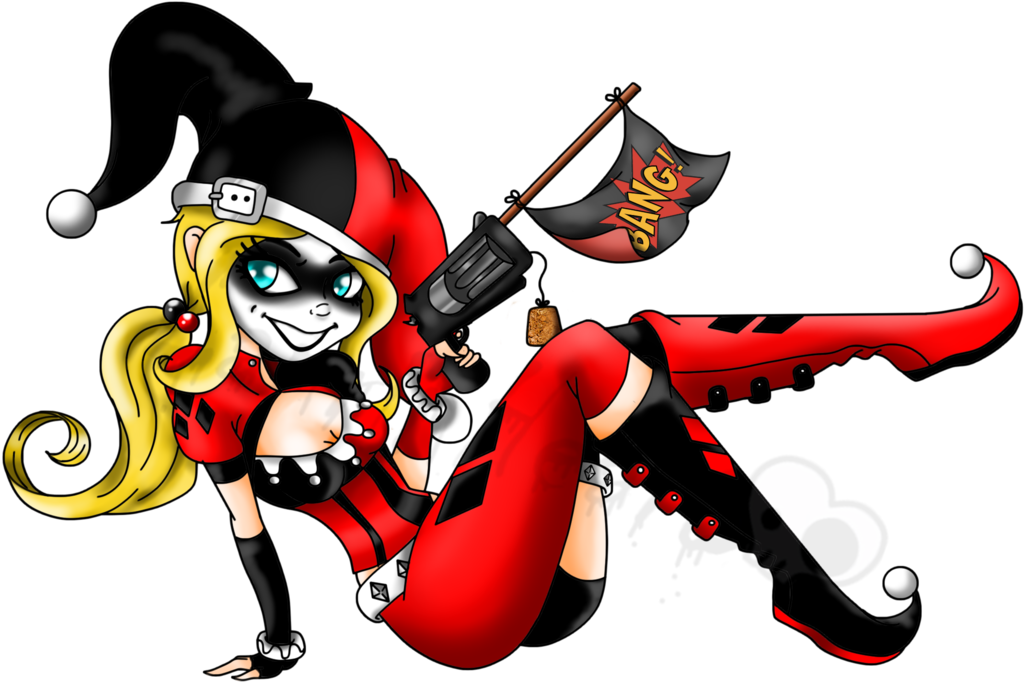 Harley Quinn By Lanrinheart - Cute Pictures Of Harley Quinn (1024x682)