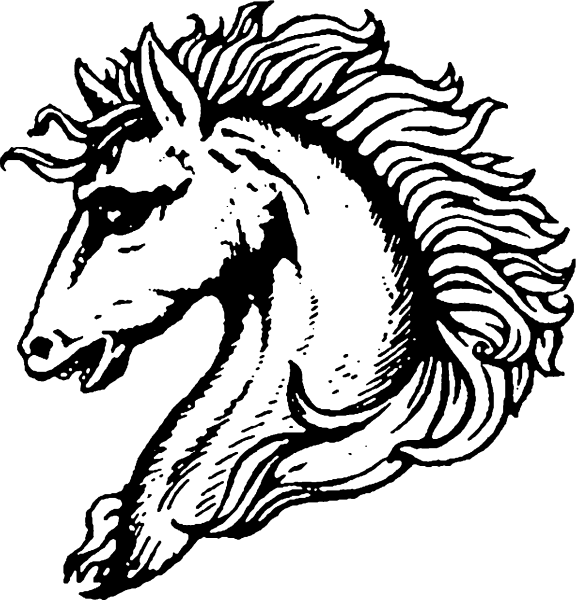 230 × 240 Pixels - Coat Of Arms Horse (576x600)