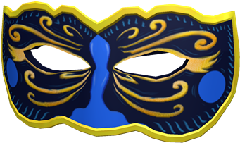 3d - Roblox Masquerade Mask (420x420)