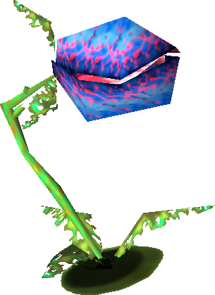 Deku Baba - Zelda Ocarina Of Time Plant (305x419)