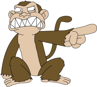 Clapping Monkey Gif - Family Guy Evil Monkey (500x350)