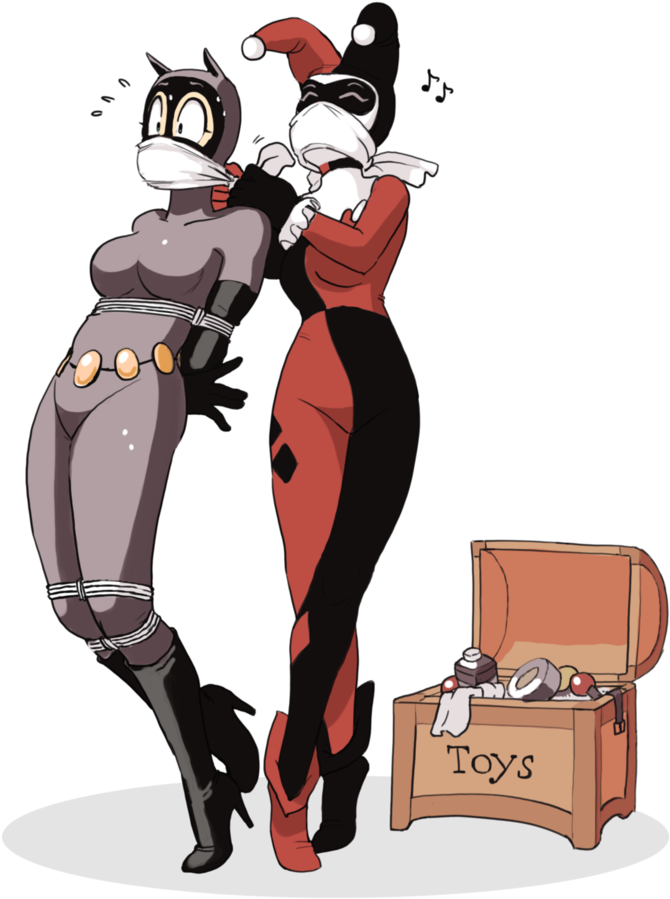 Showing The Ropes By Heartgear - Harley Quinn (796x1003)