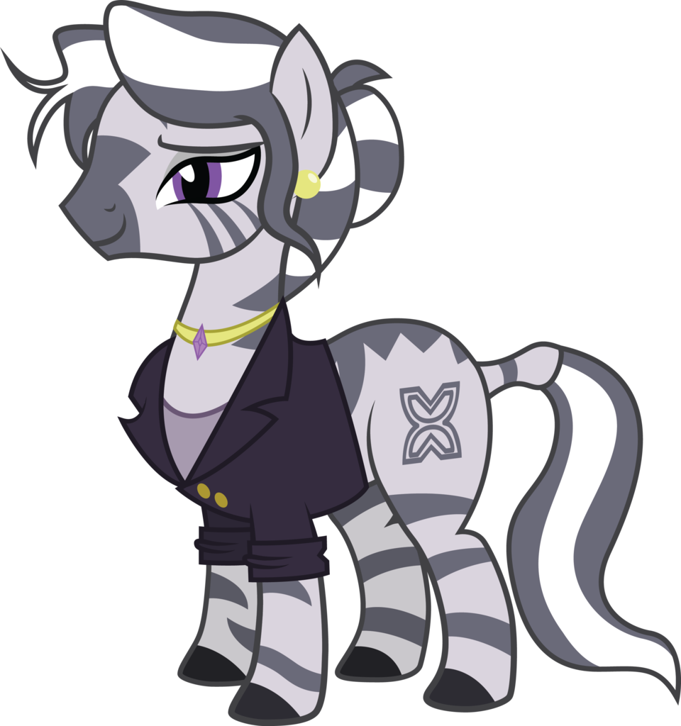 Duskthebatpack, Bedroom Eyes, Blazer, Blouse, Clothes, - Zebra Bat Mlp (960x1024)