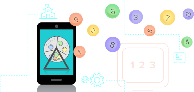 Online Application And Lottery Management System - Circle (662x312)