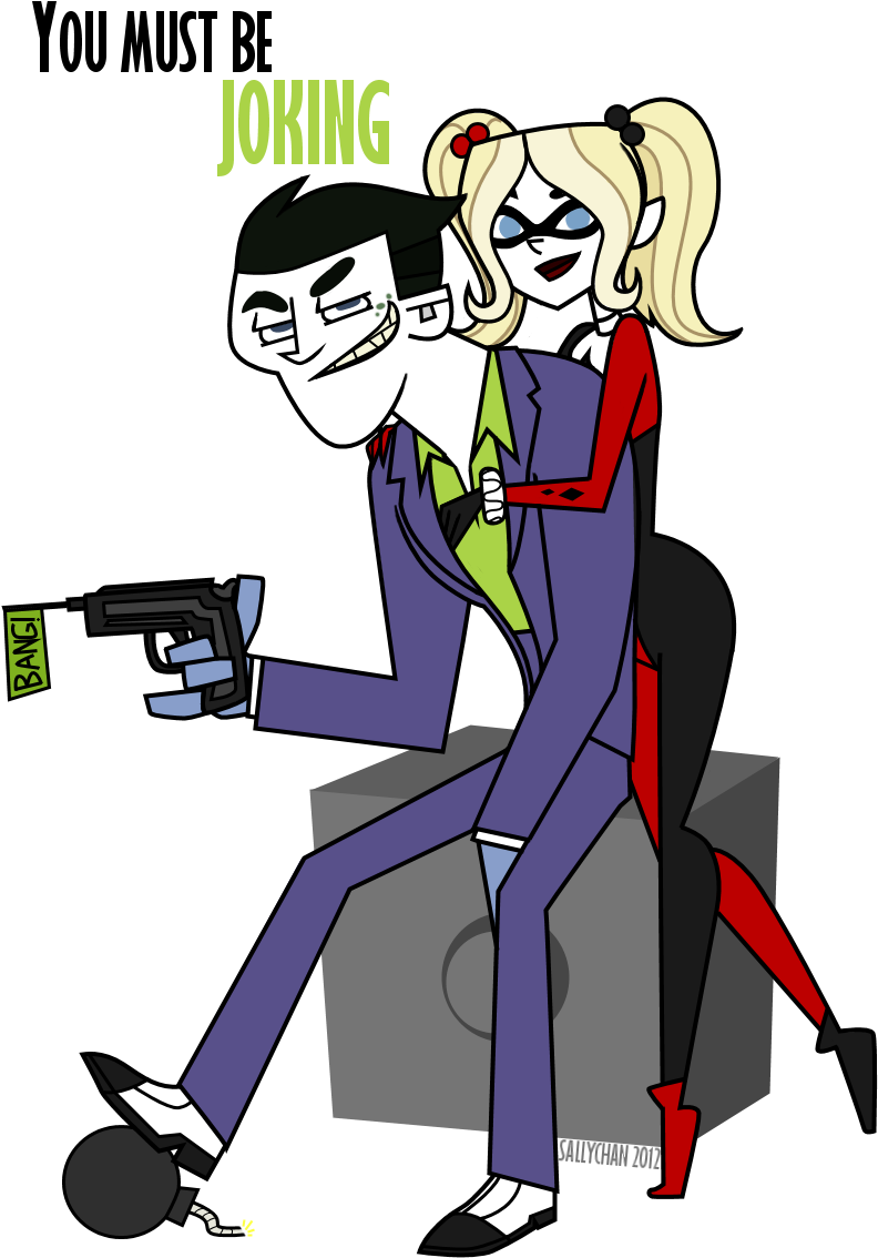 You Must Be Joking By Sallychan - Harley Quinn Drama (819x1156)