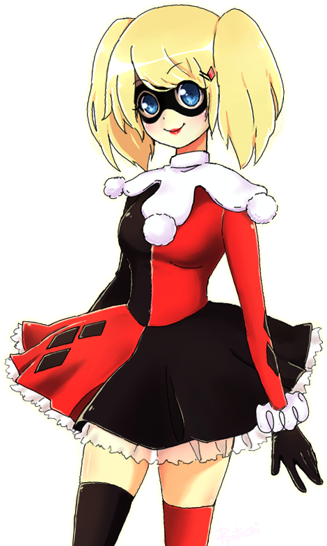 Harley Quinn Dress - Harley Quinn Cartoon Dress (529x905)