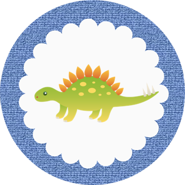 Free Printable Dinosaur Baby Shower Cupcake Toppers - Gift For Pregnant Friend (375x375)