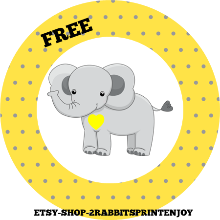 Pin Baby Shower Elephant Clip Art Free - Cartoon (450x450)