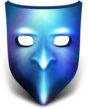 Blue Mask Icon Png Png Images - Portable Network Graphics (400x400)