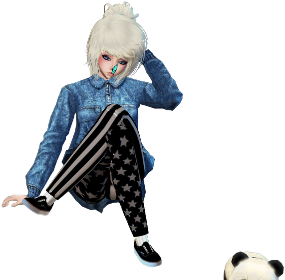 On Imvu You Can Customize 3d Avatars And Chat Rooms - Doll (744x1024)