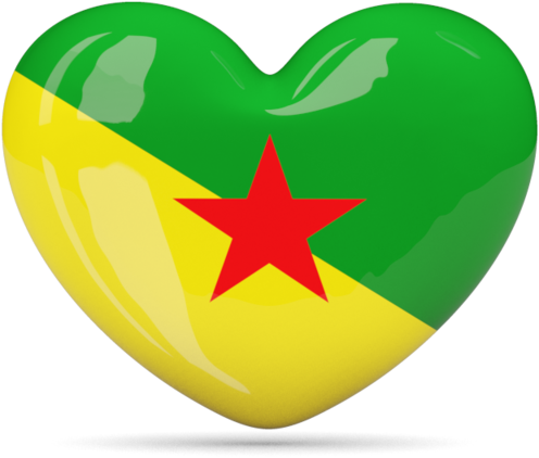 Illustration Of Flag Of French Guiana - French Guiana Flag (640x480)